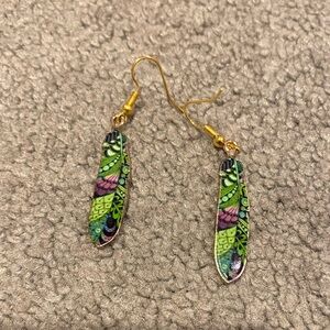 Colorful Patterned Earrings